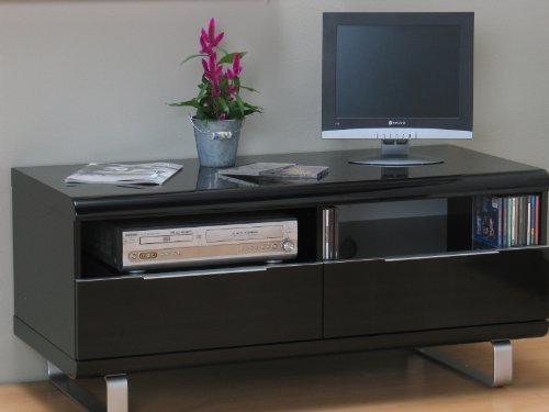 Milano Tv-möbel 120x54x55 cm schwarz hochglanz