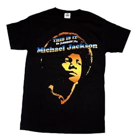 TS455 Michael Jackson This is It London Tour T-Shirt