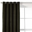 Modern Home Velvet Grommet Window Panel - Rumcake (54x84")
