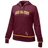 Nike Arizona State Sun Devils Ladies Maroon Classic Full Zip Hoody Sweatshirt