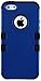 MYBAT IPHONE5HPCTUFFSO005NP Premium TUFF Case for iPhone 5 - 1 Pack - Retail Packaging - Titanium Dark Blue/Black
