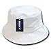 DECKY Polo Bucket Hat, White, Large/X-Large