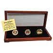 Kansas City Royals 24Kt Gold And Infield Dirt 3 Coin Set