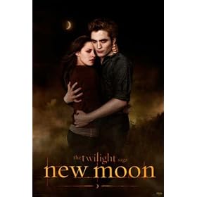 The Twilight Saga: New Moon Movie Poster and Edward Cullen Collectible Bookmark Combo