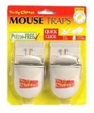 The Big Cheese - Quick Click Hygienic Mouse Trap - Twin Pack