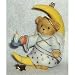 Cherished Teddies Angel Sitting On Moon Ornament