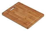 Premier Housewares Chopping Board with Handle, Bamboo, 34 x 26 cm