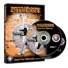 Kettlercise Just For Women 2 Set DVD - Ultimate Kettlebell Fat Loss Program