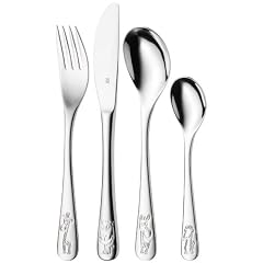 WMF 1280026040 Kinderbesteck Set 4-teilig Safari