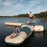 Aqua Jump 150-Eclipse Northwood's Trampoline with Launch and Log