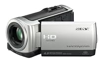 Sony HDRCX105ES High Definition Handycam Camcorder With 8GB Internal Memory - Silver (3hrs)