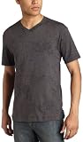 Unionbay Young Men's Standard V-Neck Tee,Carbon,X-Large