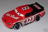 Disney pixar cars character : NO STALL PISTON PACE CAR 123 ( LOOSE)