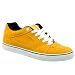 eS Square One Skate Shoe, 5-1/2 mens (6-1/2 lady's) - yellow/white