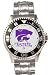 Kansas State Wildcats The Competitor Game Day Steel Watch