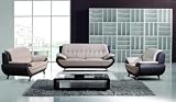 New 3pc Contemporary Modern Leather Sofa Set #AM-208-B-GRAY New 3pc Contemporary Modern Leather Sofa Set #AM-208-B-GRAY