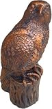 Eigenschaften JS GartenDeko e.K.  / Deko Figur Falke Höhe 40 cm Kupferfarbe aus Kunststoff