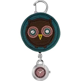 Owl Watch Fob Watch