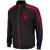 NBA adidas New Jersey Nets Black Vibe Full Zip Track Jacket - (XX-Large)