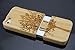 Natural Bamboo Wooden Wood Protective Back Cover Case/Shell Scenery Tree for Apple iPhone 5 5S