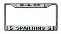 Michigan State Spartans Chrome Frame