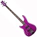 Daisy Rock - Rock Candy Left-Handed Bass Guitar, Atomic Pink