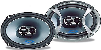 Alpine Type-S SPS-69C3 - 6x9 Car speaker - 50 Watt - 3-way