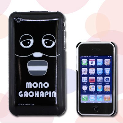 iPhone 3G/3GS専用★モノガチャピンムックキャラクタージャケット(モノガチャピン)FTM-01A