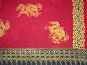 "Dragons" 44" X 66" Sarong