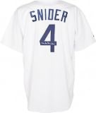 Duke Snider Signed Dodgers White Majestic Jersey