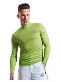 Nebulus Polary - Sous-pull de ski homme - Col roulé - Vert