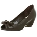 Report Women's Hazel Wedge,Dark Brown,8 M