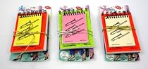 $1 Stocking Stuffers - Notebook Pad and Pen Combo - 4pc Set