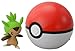 Takaratomy pokemon Monster Collection Figure B-01 Mon-Colle Monster Ball &Chespin