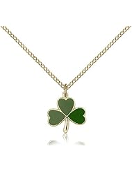 Gold Filled Shamrock Pendant