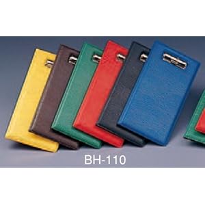 【クリックで詳細表示】レザータッチグルーブ伝票ホルダー 二つ折り 【BH-110】 [えいむ 伝票ホルダー 伝票ばさみ お会計クリップ]