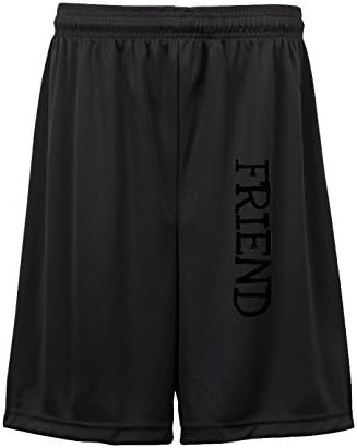 Yes Big Friend Black Version Joggers short pants For man black