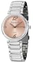 Stuhrling Original Women's 727.03 Vogue Soiree Diamond Circlet Swiss Quartz Pink Dial Watch