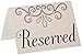 Reserved Table Cards   (4/Pkg)