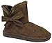 Shoes 18 Womens Mini Faux Sheepskin Fur Shearling Boots W/Bow 6 Colors