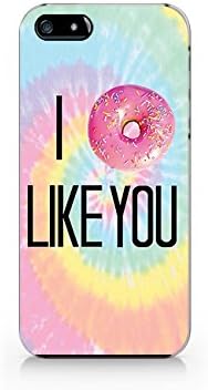 Tie Dye I Donut Like You iphone 5 Case, iphone 5S Case Plastic Hard Case Unique Design-Quindyshop (NAM44)