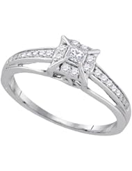 0.21CTW-DIA BRIDAL RING