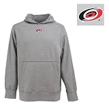 Carolina Hurricanes Hooded Sweatshirt - NCAA Antigua Mens Signature Hoodie Heather X-Large