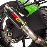 09-10 Kawasaki ZX6R MGP Growler C.F. Slip-On Exhaust - Part No. 50901-2400
