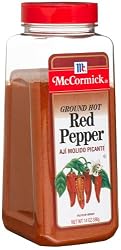 McCormick Red Pepper, Hot, Ground, 14-Ounce Plastic Bottle (Pack of 2)