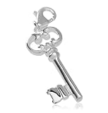 VINANI Charms Anhaenger Schluessel Romantic Silber 925 HSR charms VINANI Charms Anhaenger Schluessel Romantic Silber 925 HSR