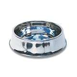 Petmate Fool-A-Bug Stainless Pet Bowl, Giant