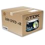 100 DVD +R VERGINI VUOTI 100 % TDK 16X DVDR DVD+R 4.7GB [Elettronica]