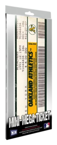 MLB Oakland Athletics Rickey Henderson Stolen Base Record (939) Mini-Mega Ticket