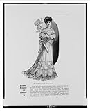 Historic Print (L): Masson Templier and Rondeau. No. 6. Gown of ivory chiffon velvet